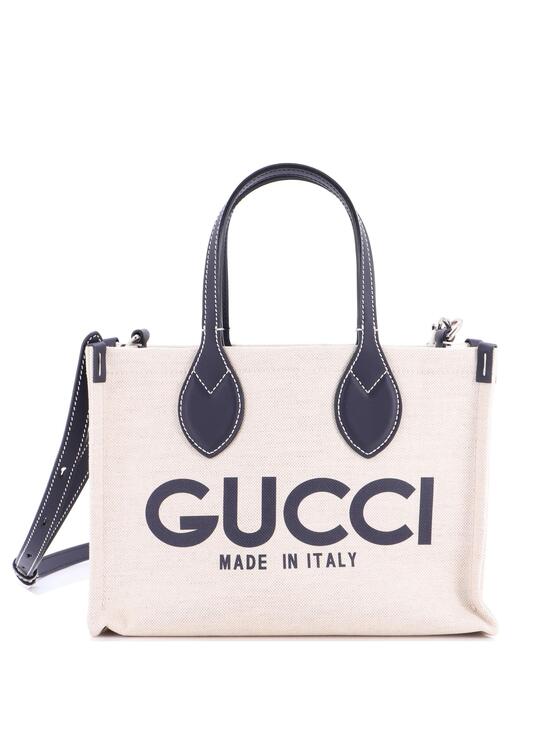 Gucci Handbags - Gucci Logo Shopper Tote Printed Canvas #203890G17B